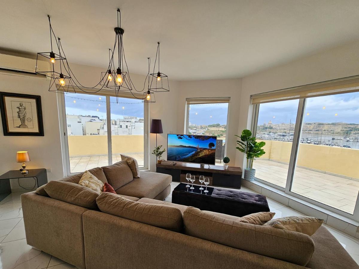 Mive Luxury Sea View Penthouse Apartment Gzira Exterior photo