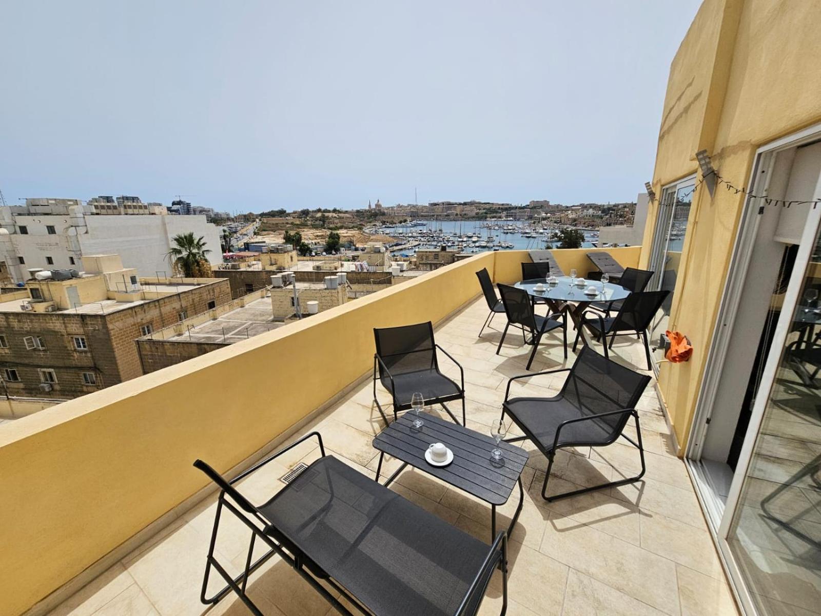 Mive Luxury Sea View Penthouse Apartment Gzira Exterior photo